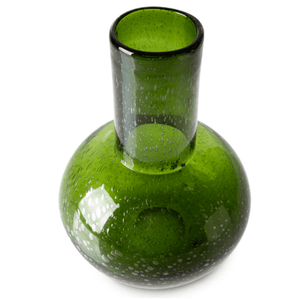 Vase Grün Glas