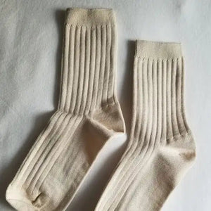 'Her Socken' - Mercerized Combed Cotton Rib