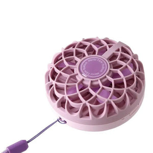 Illuminated Mirror Compact with Personal Fan