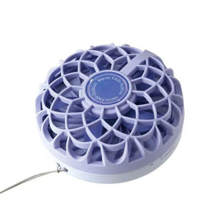 Illuminated Mirror Compact with Personal Fan