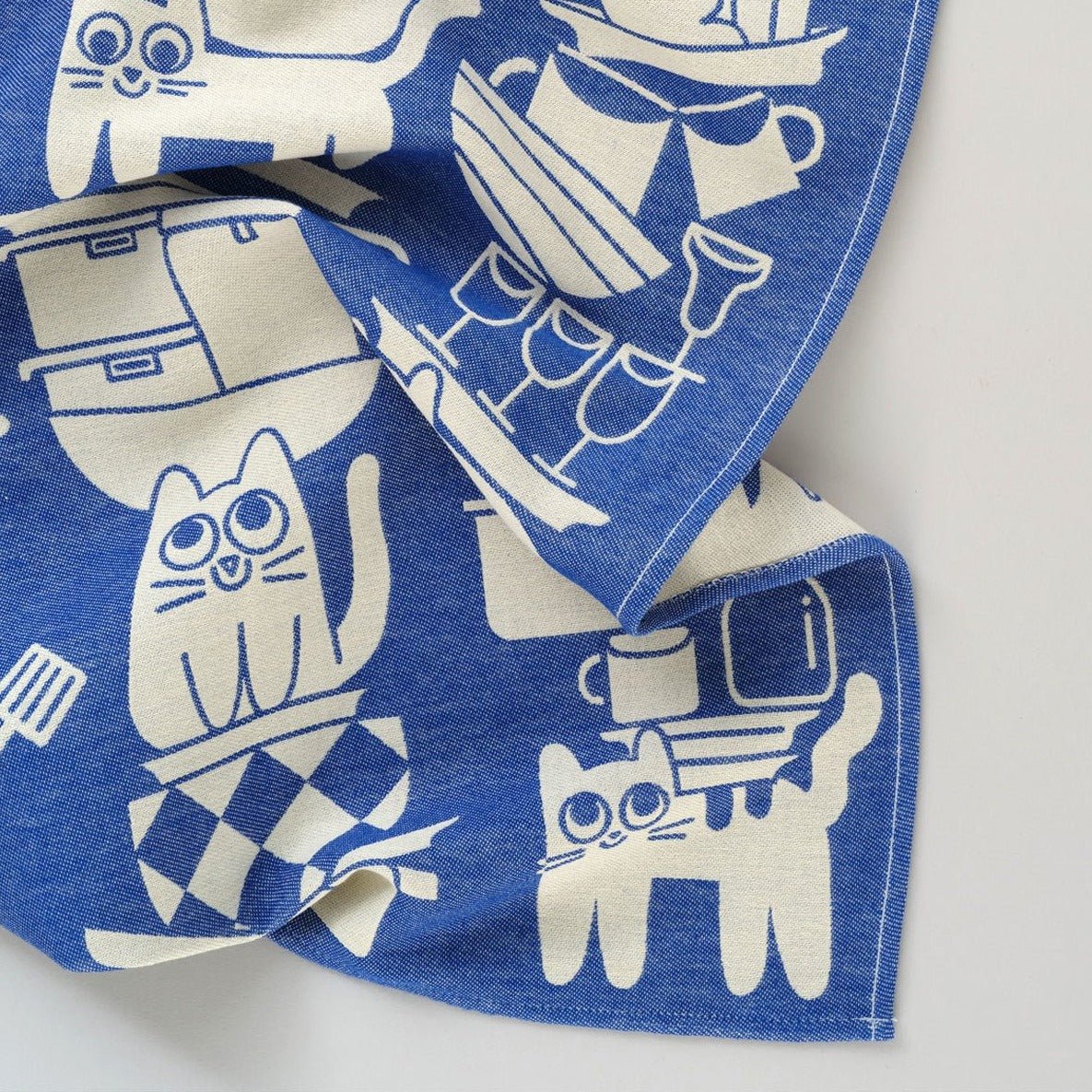 Kitchen Cats Tea Towel