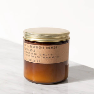 P.F. Candle Teakwood & Tobacco Large