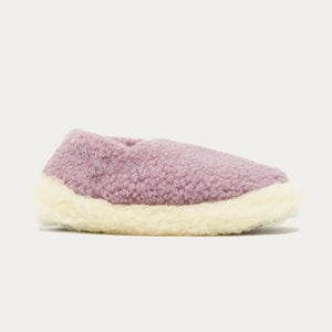 Unisex Wool Slippers - Lilac