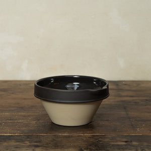 Manufacture de Digoin Mixing Bowl with Lip Feve Tonka / 1.6 Litre