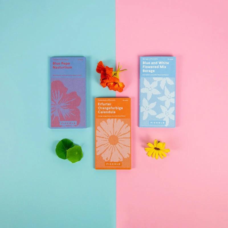 Piccolo Edible Flowers Seed Collection