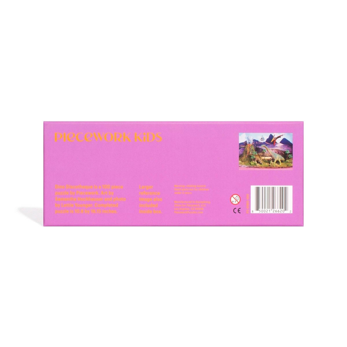 Dino Disco 100-Teile-Puzzle