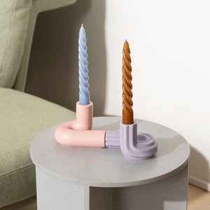Templo Candle Holder - Pink